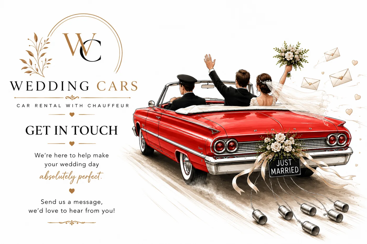 Wedding Cars — contactez l'équipe